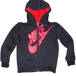 Boys Nike Zip Up Hoodie